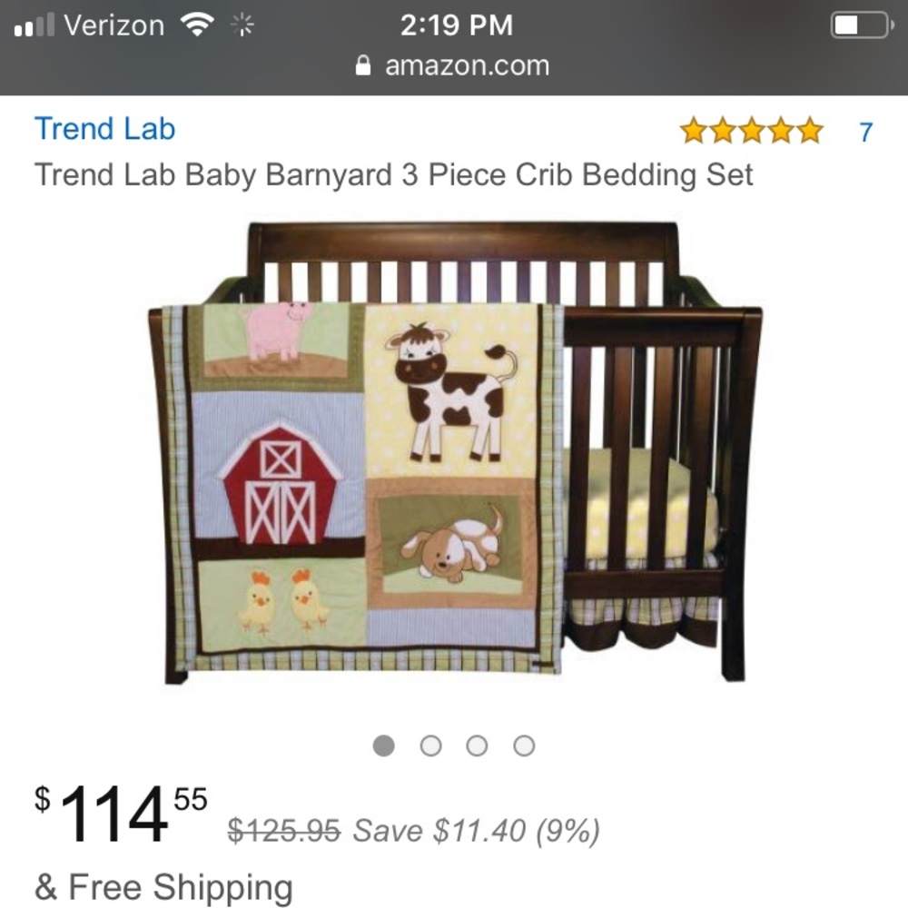 Baby bedding